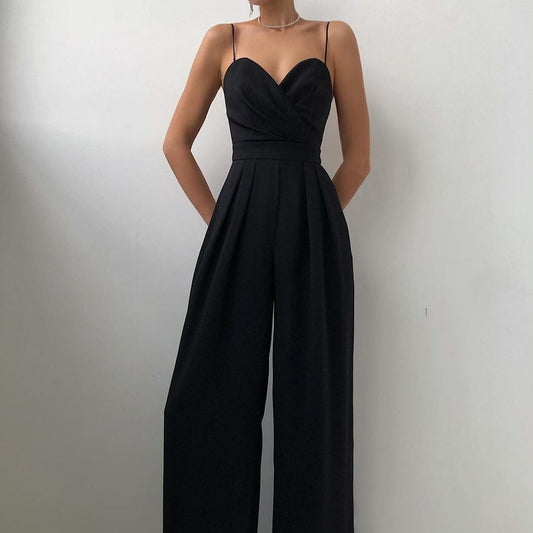 Tuta Elegante Donna con Spalline Sottili | Vestibilità Comoda e Stile Estivo | Zita